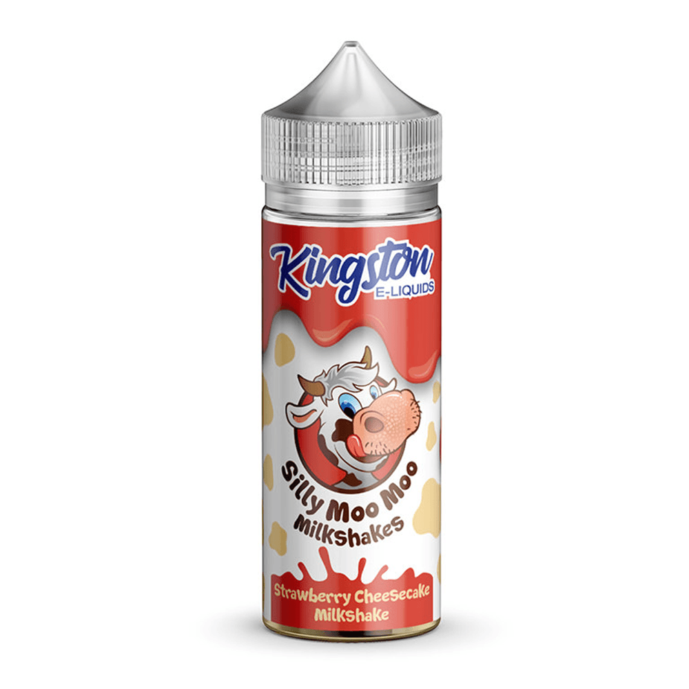Strawberry Cheesecake Milkshake 100ml Shortfill E-Liquid by Kingston