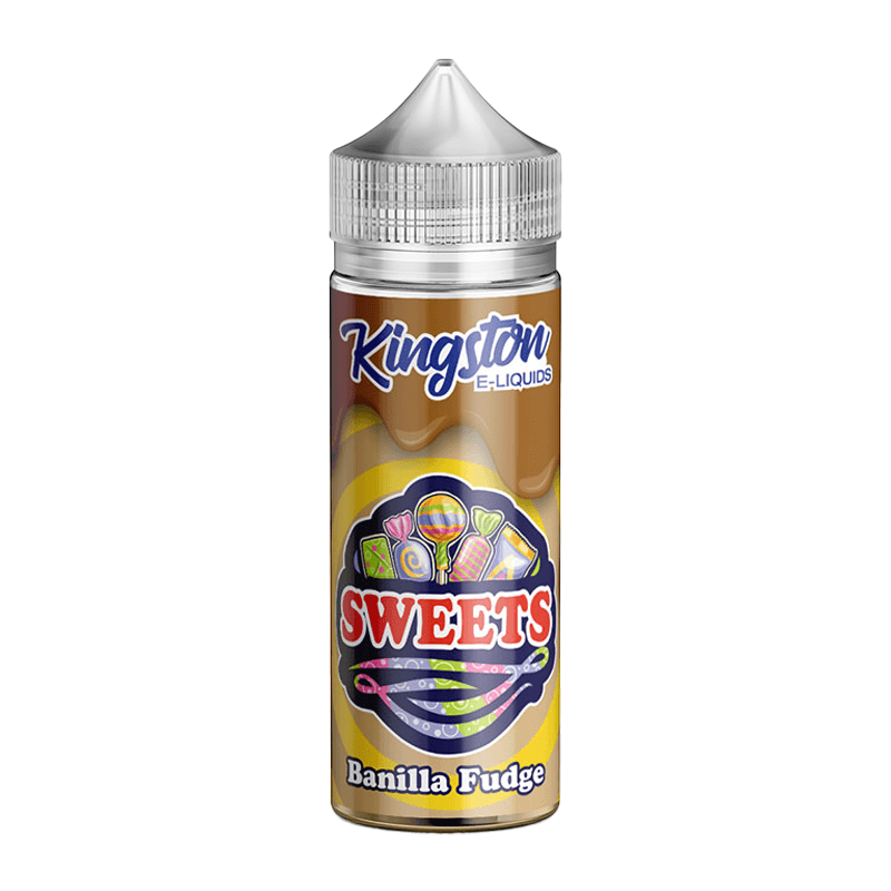 Banilla Fudge Sweet 100ml Shortfill E-Liquid by Kingston