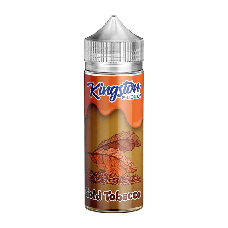 Gold Tobacco 100ml Shortfill E-Liquid by Kingston