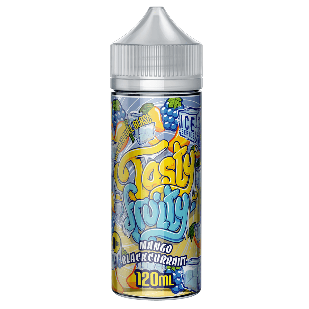 Mango Blackcurrant On Ice 100ml shortfill E liquid by Tasty Fruity