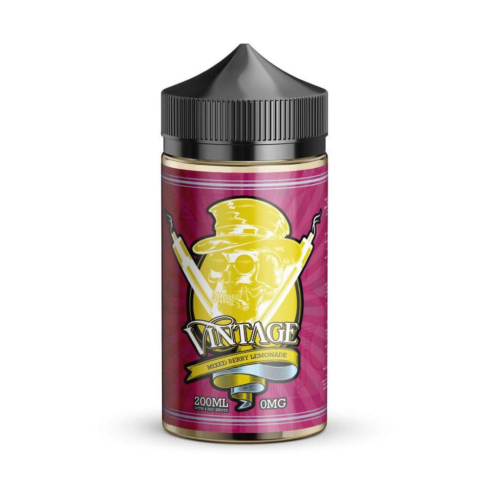 Mixed Berry Lemonade 200ml Shortfill E-Liquid by Vintage