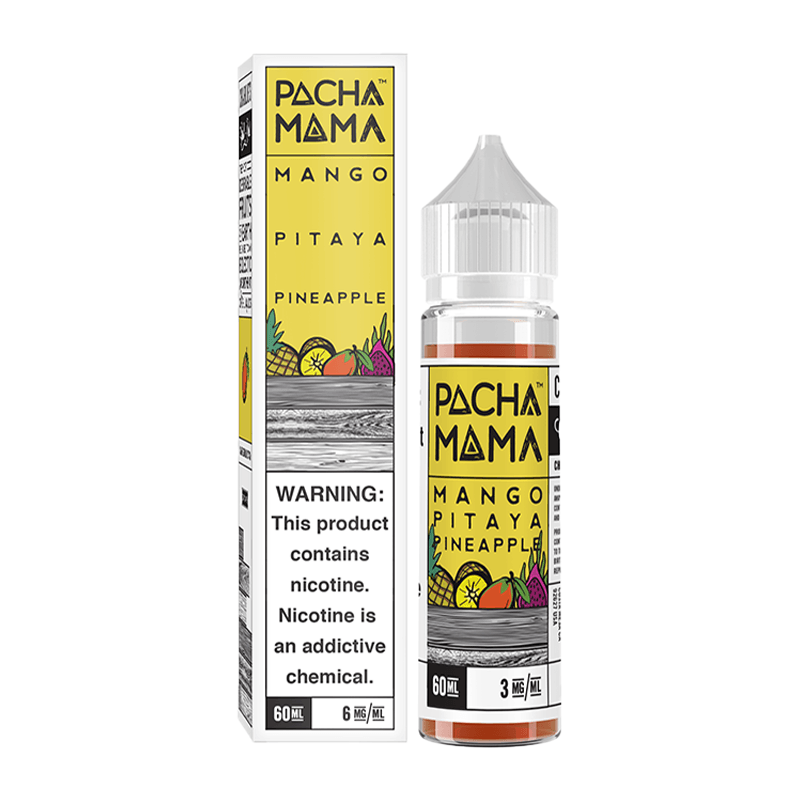 Mango Pitaya Pineapple 50ml Shortfill E-Liquid By Pacha Mama