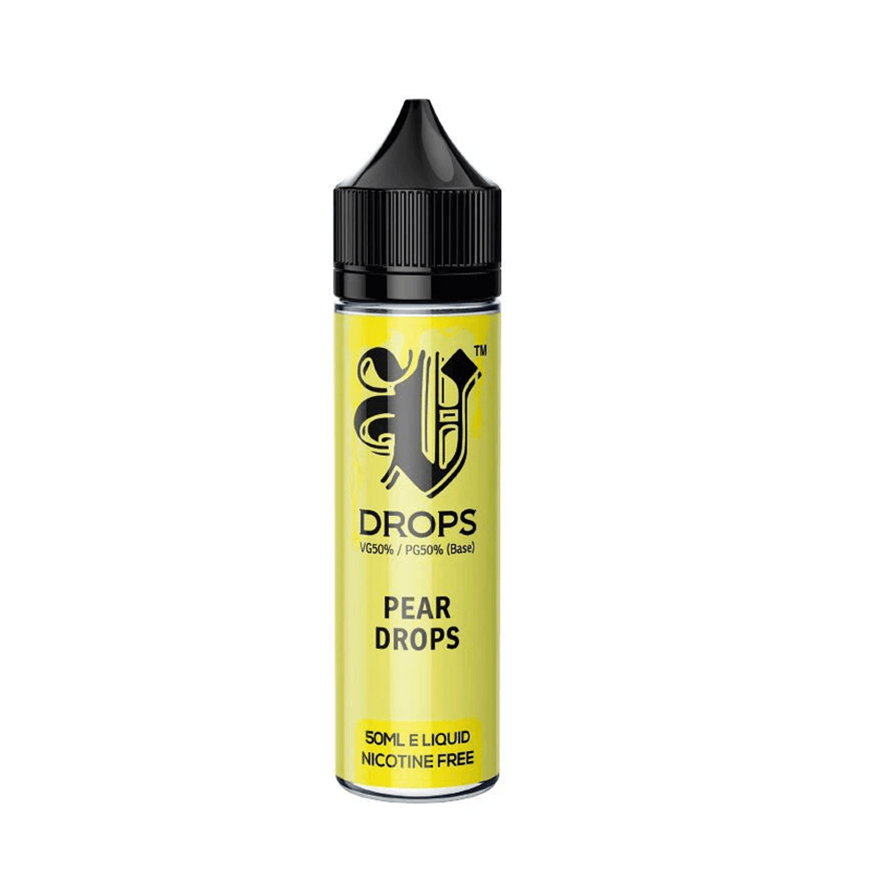 Pear Drops 50ml Short Fill E-Liquid V Drops - Rainbow Range