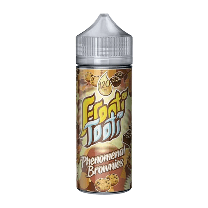 Phenomenal Brownies 120ml Shortfill E-Liquid By Frooti Tooti