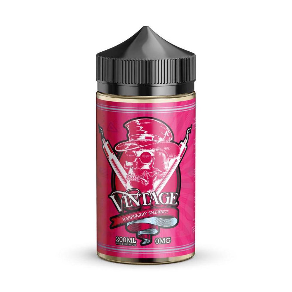 Raspberry Sherbet 200ml Shortfill E-Liquid by Vintage