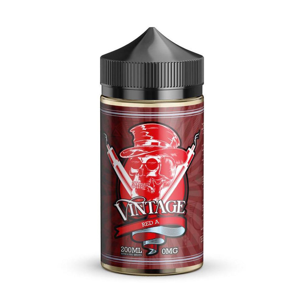 Red A 200ml Shortfill E-Liquid by Vintage