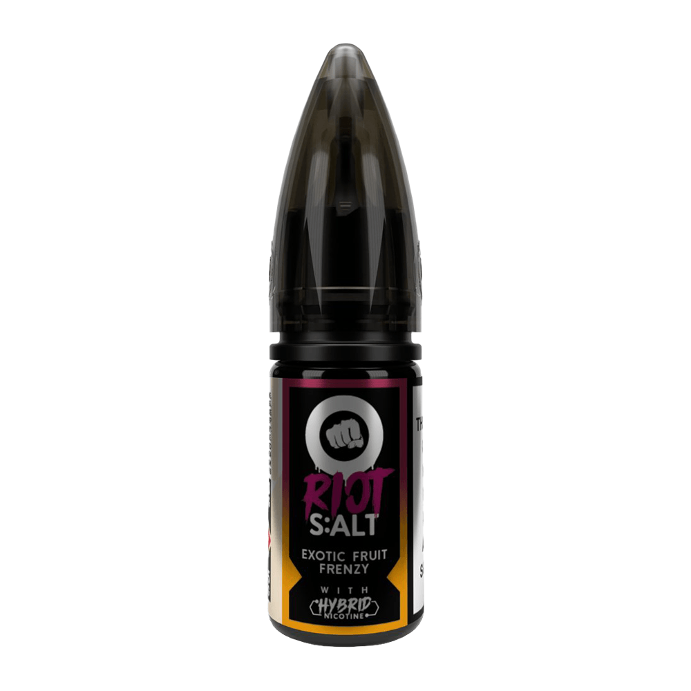 Exotic Fruit Frenzy Hybrid Nic Salt E-Liquid by Riot Squad