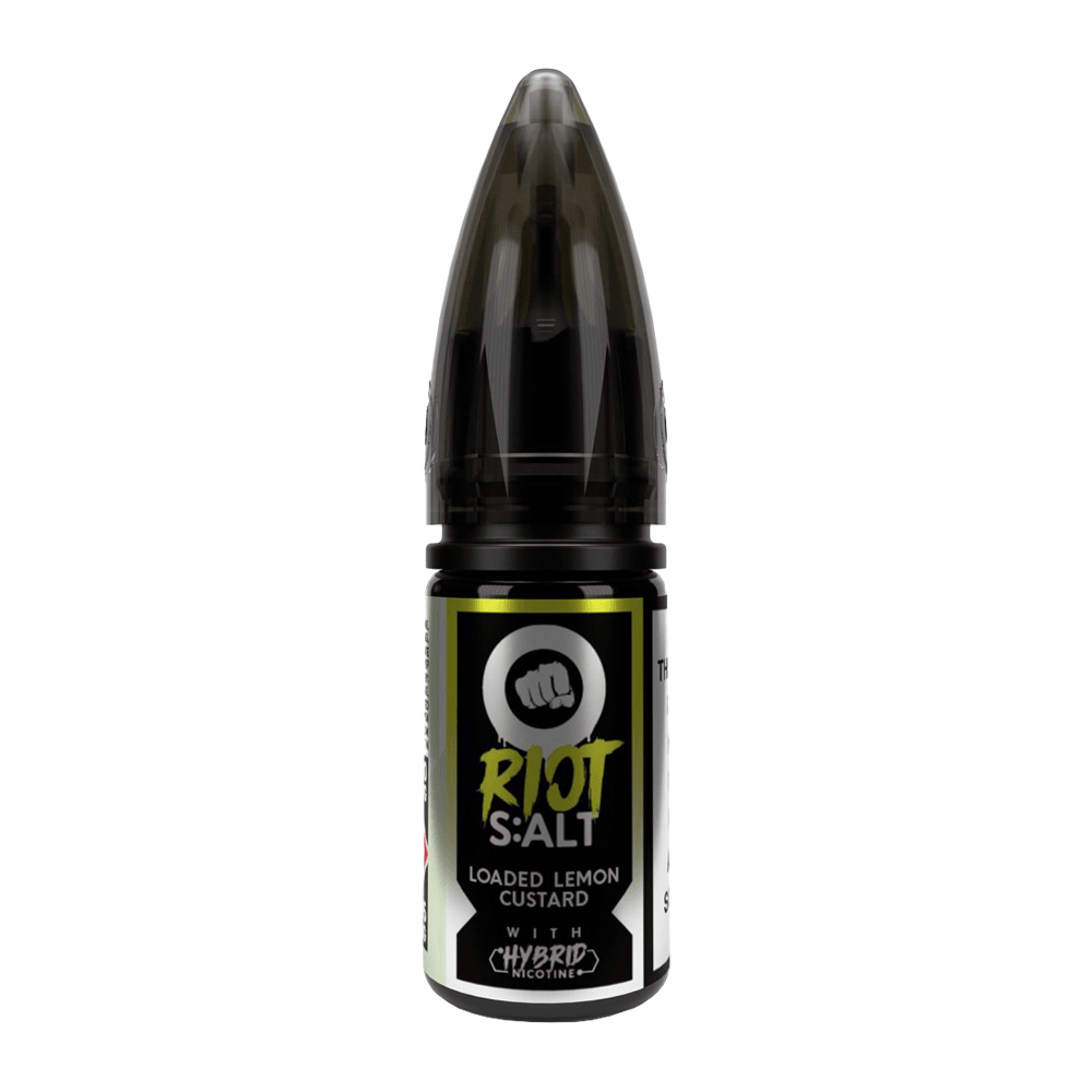 Loaded Lemon Custard Hybrid Nic Salt E-Liquid by Riot Squad