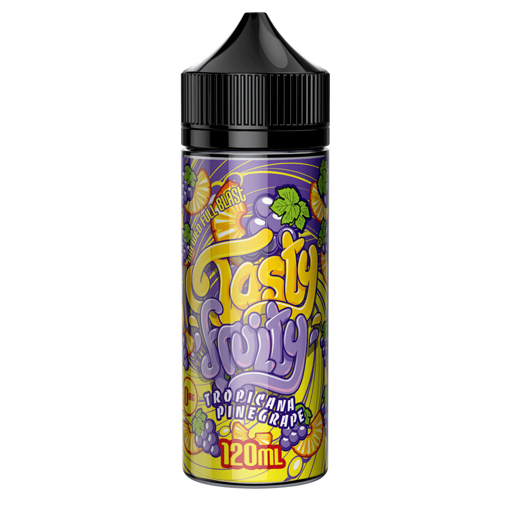 Tropicana Pinegrape 100ml shortfill E liquid by Tasty Fruity