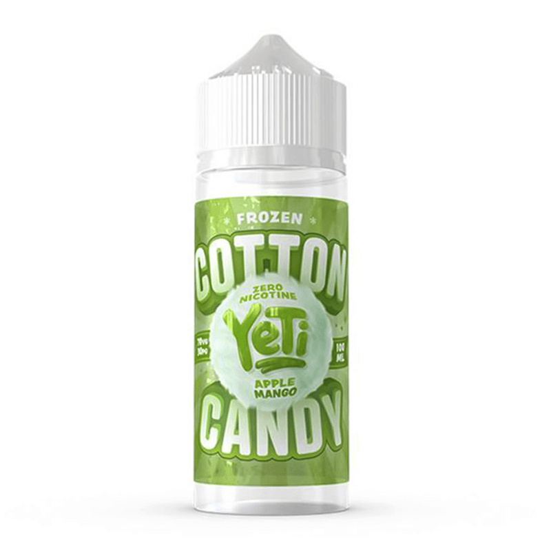 Apple Mango 100ml Shortfill E-Liquid by YeTi Frozen Cotton Candy