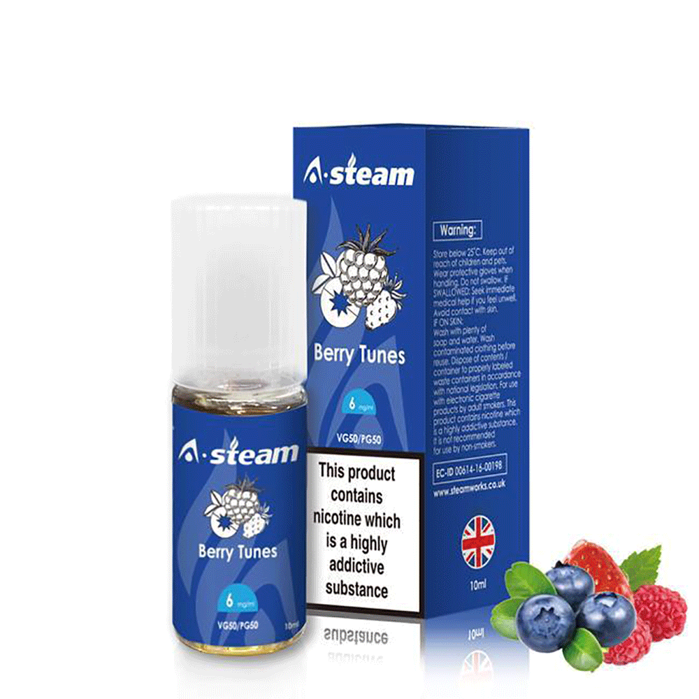 Berry Tunes E Liquid By A Steam