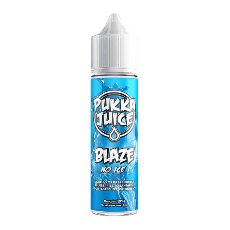 Blaze No Ice 50ml Shortfill E Liquid By Pukka Juice