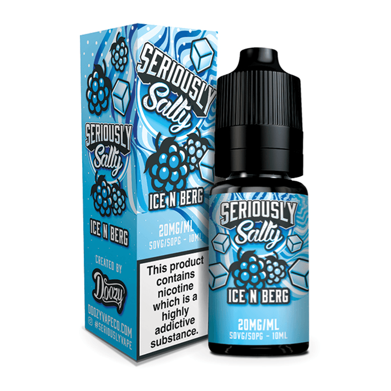 Ice N Berg Nic Salt E-Liquid By Seriously Salty