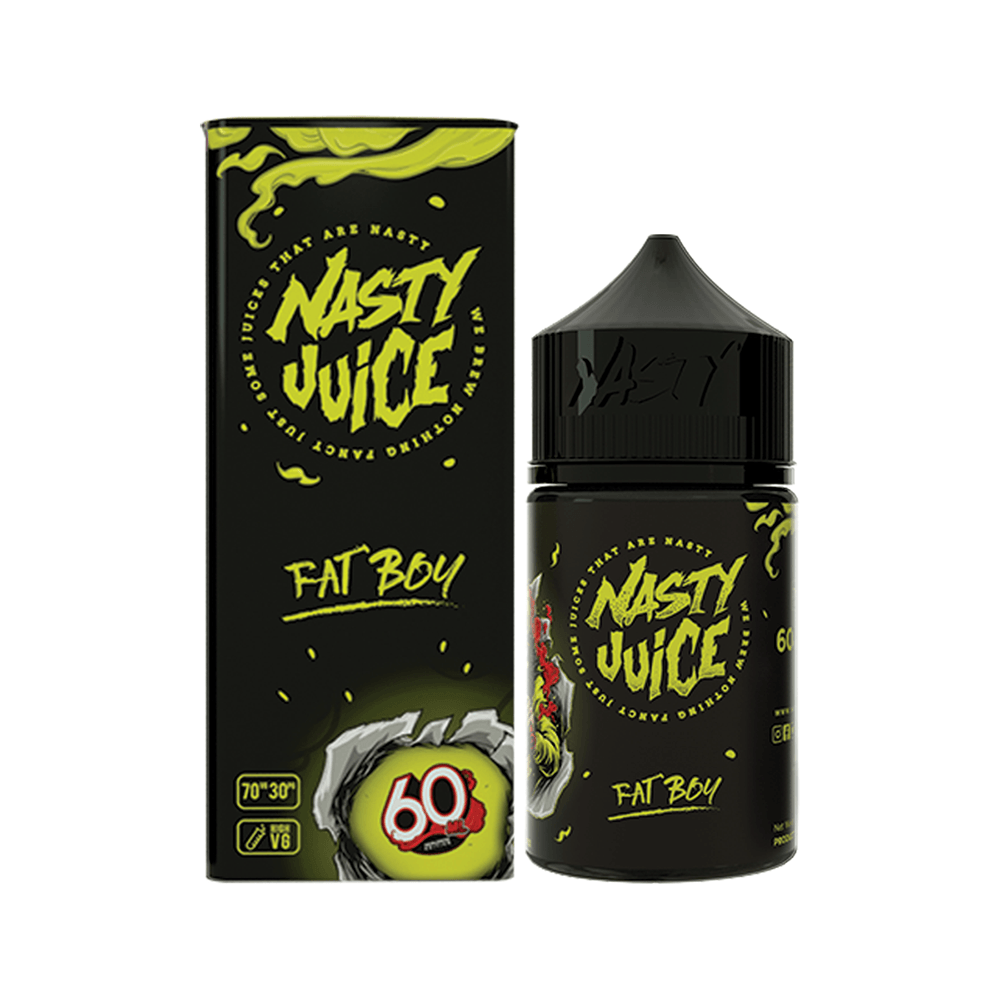 Fat Boy 50ml Shortfill E-Liquid By Nasty Juice