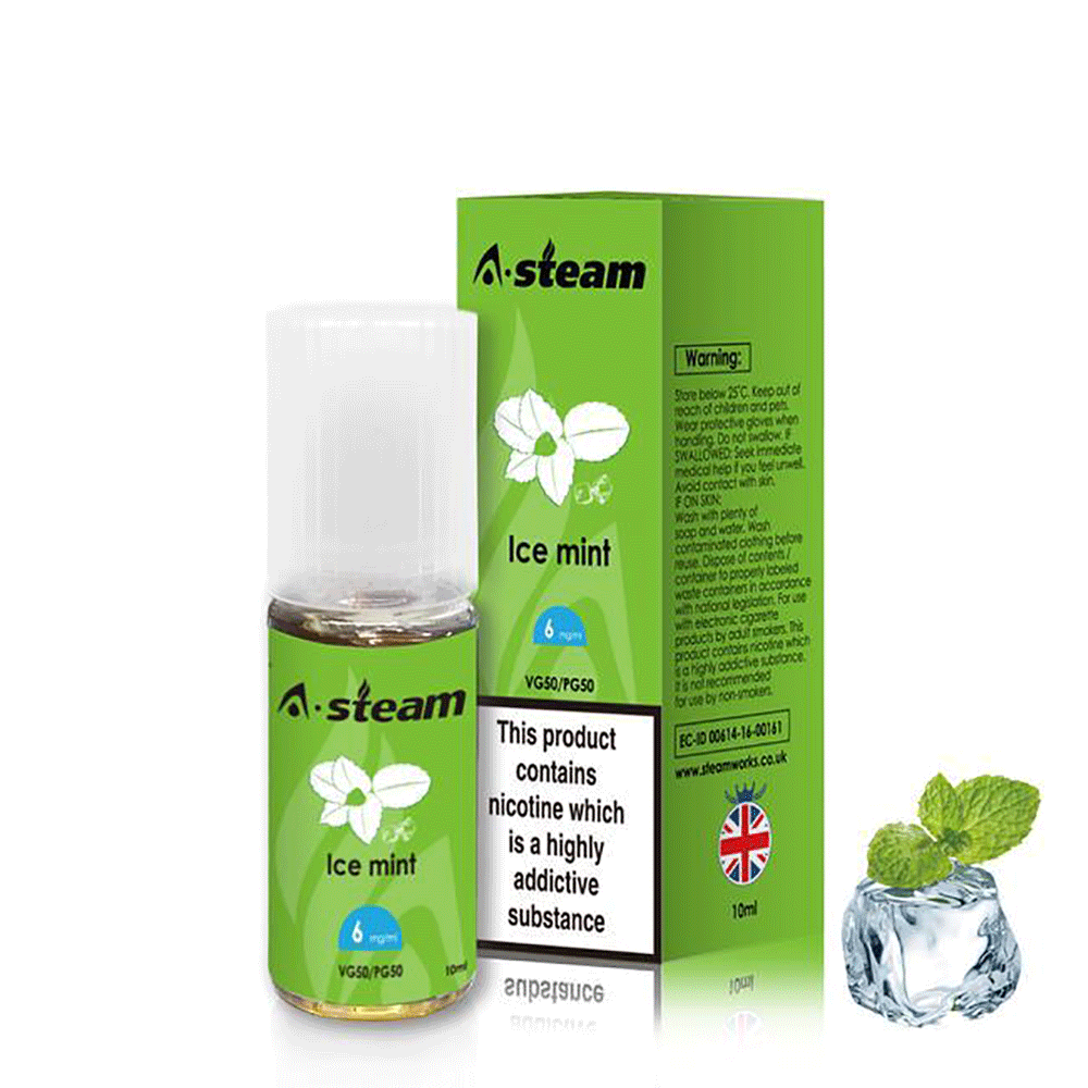 Ice Mint E Liquid By A Steam