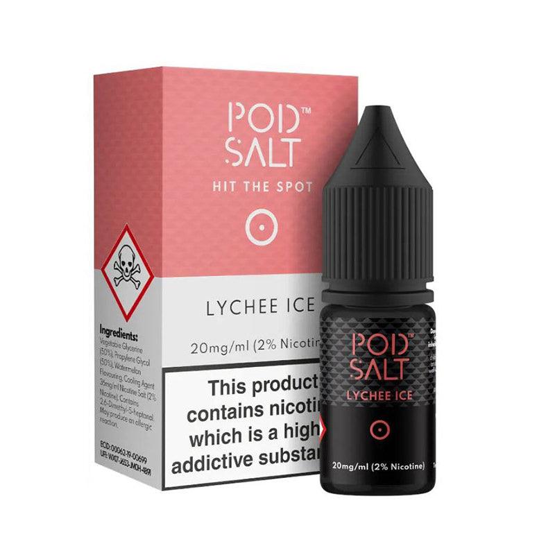 Lychee Ice Nicotine Salt E-Liquid by Core Pod Salt