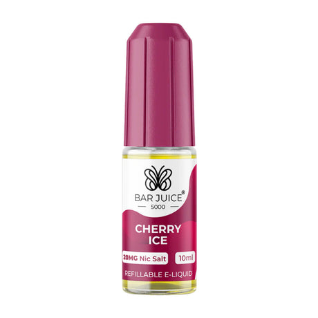 Cherry Ice Nic Salt E-Liquid By Bar Juice 5000