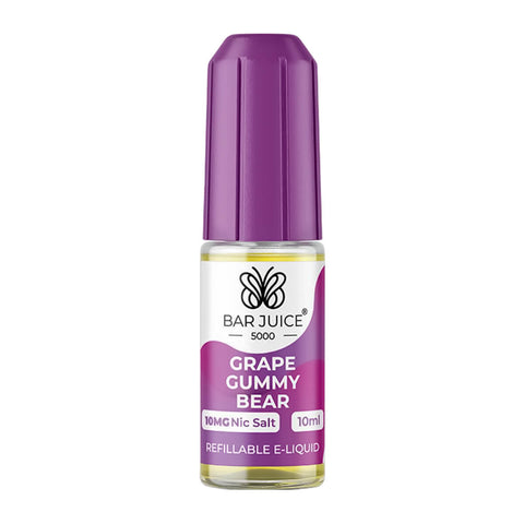 Grape Gummy Bear Nic Salt E-Liquid By Bar Juice 5000