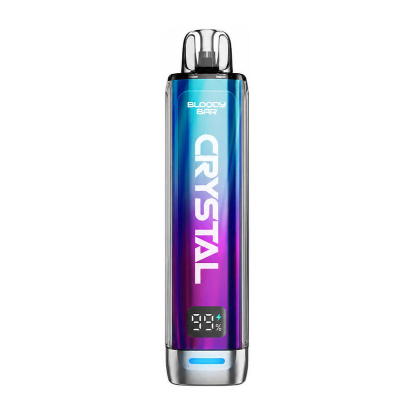 Blue Razz Lemonade Bloody Bar Crystal 10K Prefilled Pod Kit