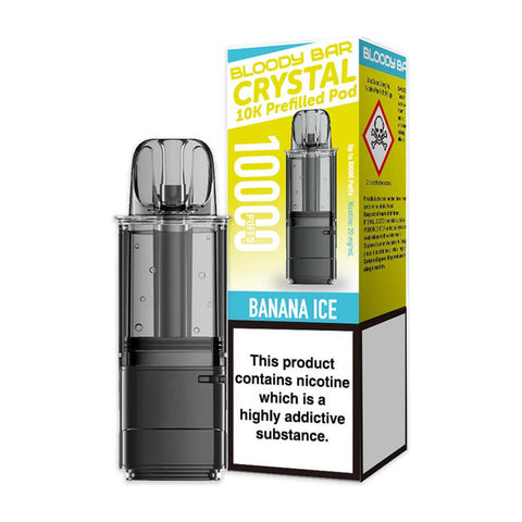 Banana Ice Bloody Bar Crystal 10K Refill Pod