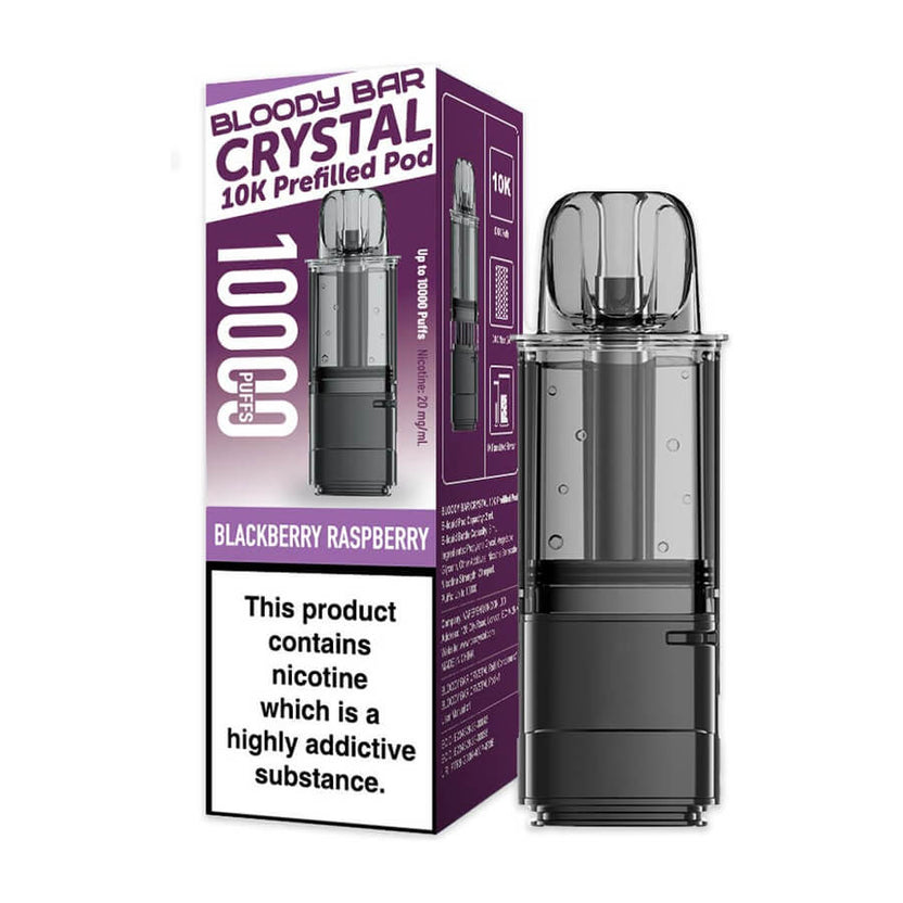 Blackberry Raspberry Bloody Bar Crystal 10K Refill Pod