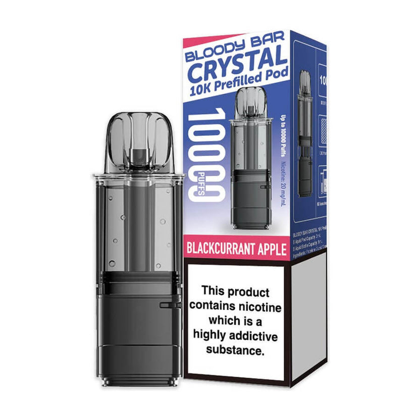 Blackcurrant Apple Bloody Bar Crystal 10K Refill Pod