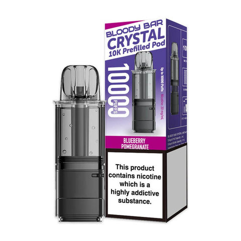 Blueberry Pomegranate Bloody Bar Crystal 10K Refill Pod