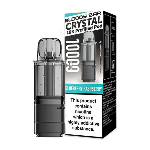 Blueberry Raspberry Bloody Bar Crystal 10K Refill Pod