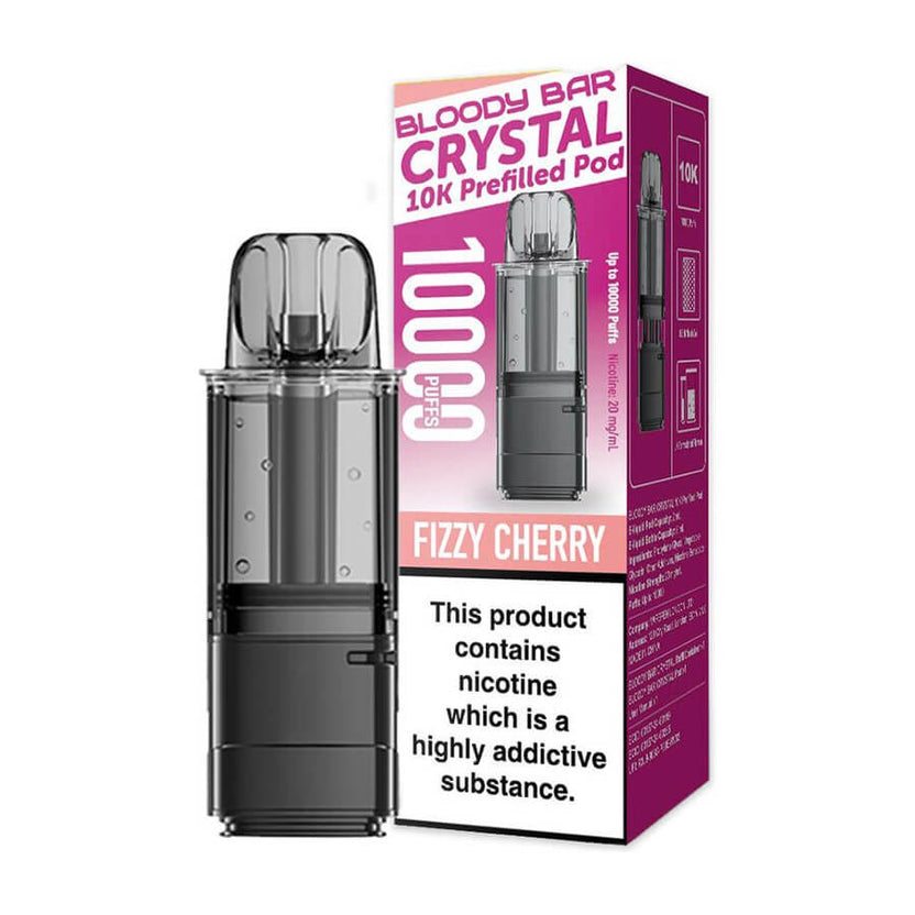 Fizzy Cherry Bloody Bar Crystal 10K Refill Pod