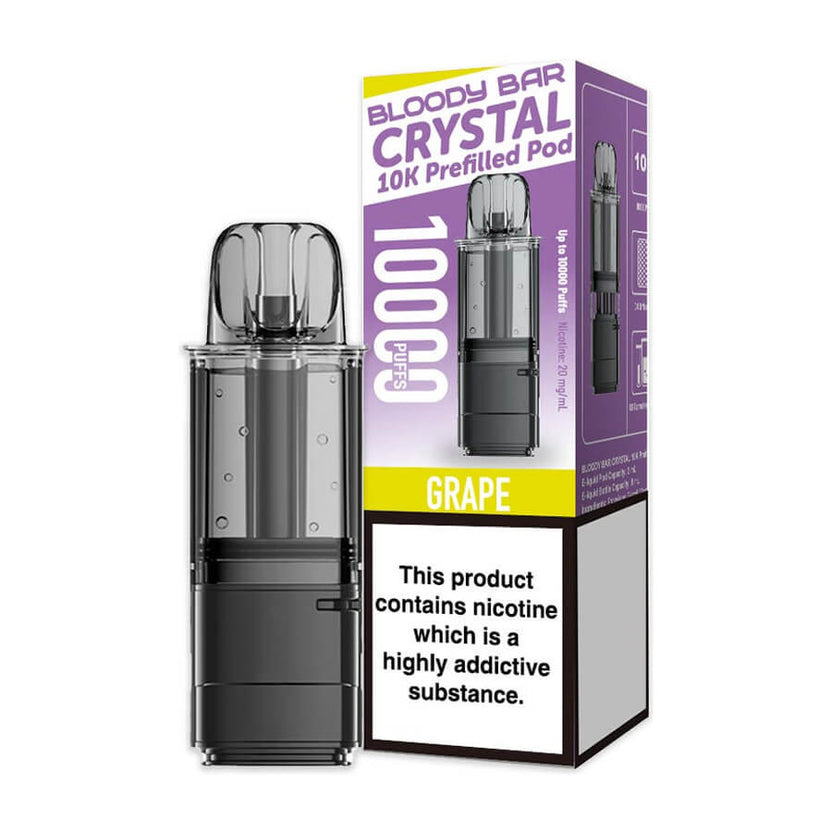 Grape Bloody Bar Crystal 10K Refill Pod