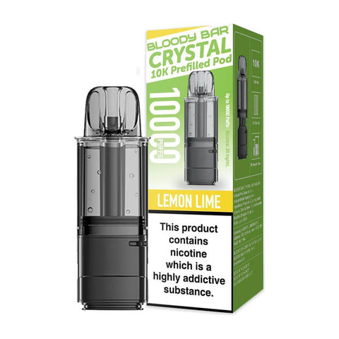 Lemon Lime Bloody Bar Crystal 10K Refill Pod