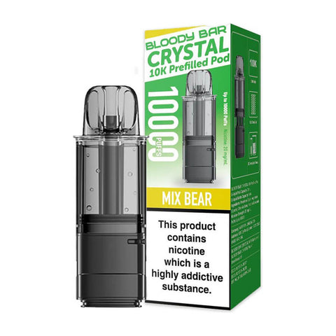 Mix Bear Bloody Bar Crystal 10K Refill Pod