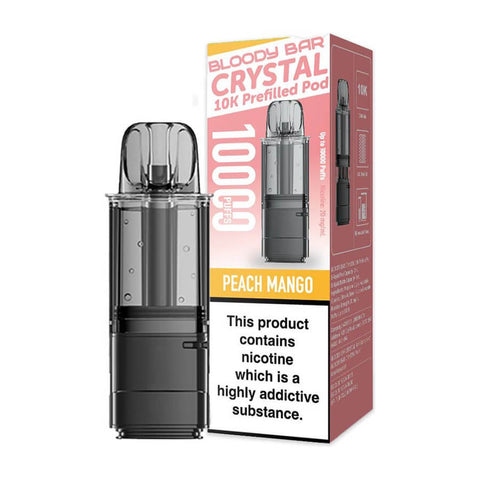 Peach Mango Bloody Bar Crystal 10K Refill Pod
