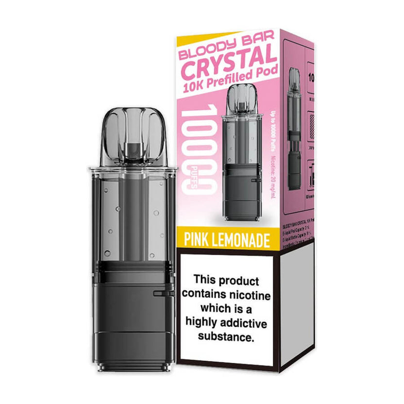 Pink Lemonade Bloody Bar Crystal 10K Refill Pod