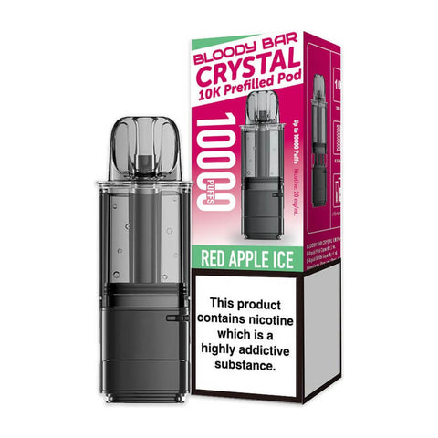Red Apple Ice Bloody Bar Crystal 10K Refill Pod