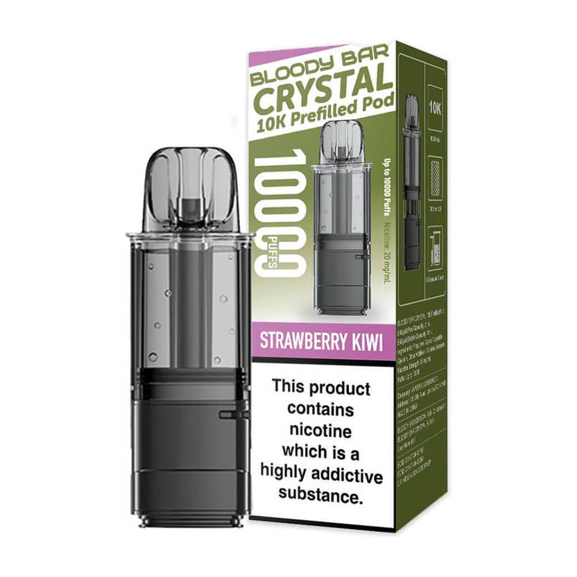 Strawberry Kiwi Bloody Bar Crystal 10K Refill Pod