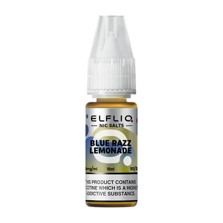 Elfliq Blue Razz Lemonade Nic Salt E-liquid By ELF Bar