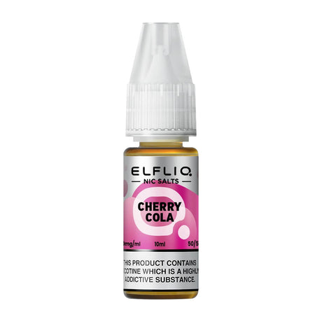 Elfliq Cherry Cola Nic Salt E-liquid By ELF Bar