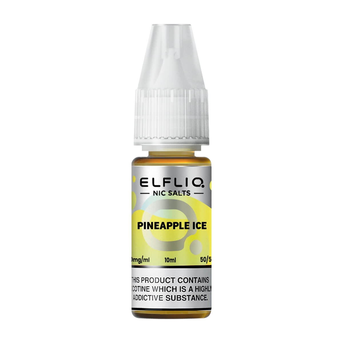Elfliq Pineapple Ice Nic Salt E-liquid By ELF Bar