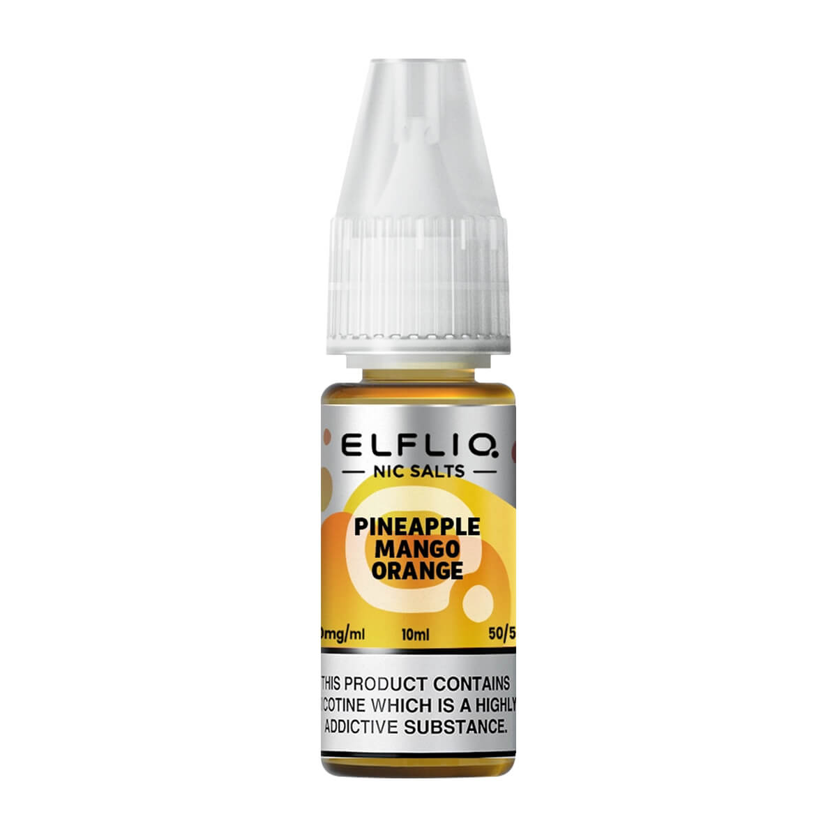 Elfliq Pineapple Mango Orange Nic Salt E-liquid By ELF Bar