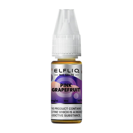 Elfliq Pink Grapefruit Nic Salt E-liquid By ELF Bar