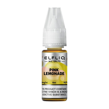 Elfliq Pink Lemonade Nic Salt E-liquid By ELF Bar