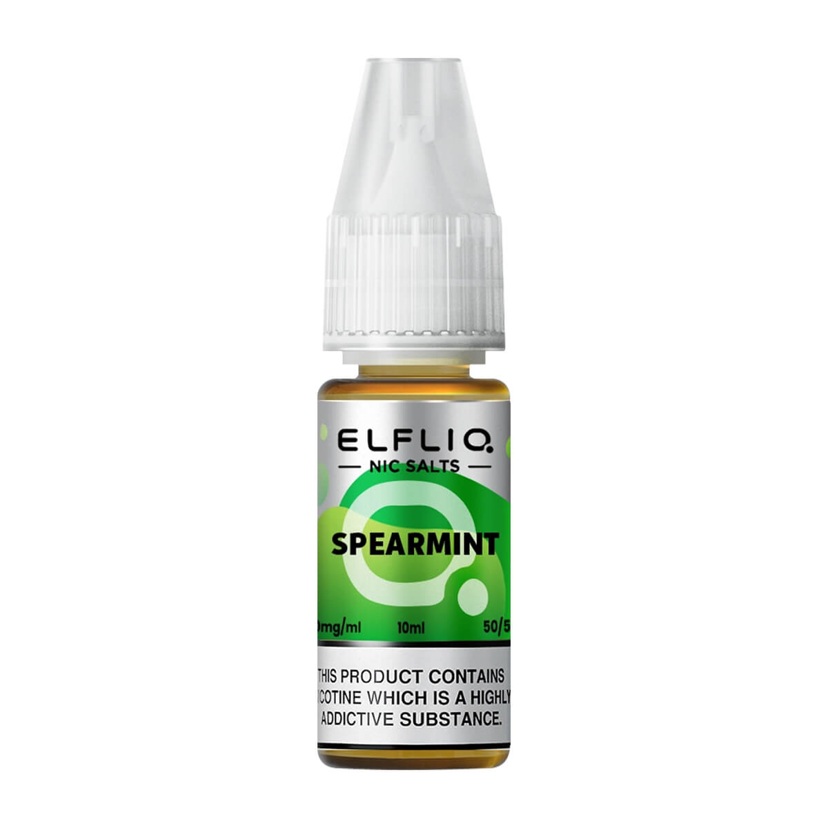 Elfliq Spearmint Nic Salt E-liquid By ELF Bar  Vape 360 Uk