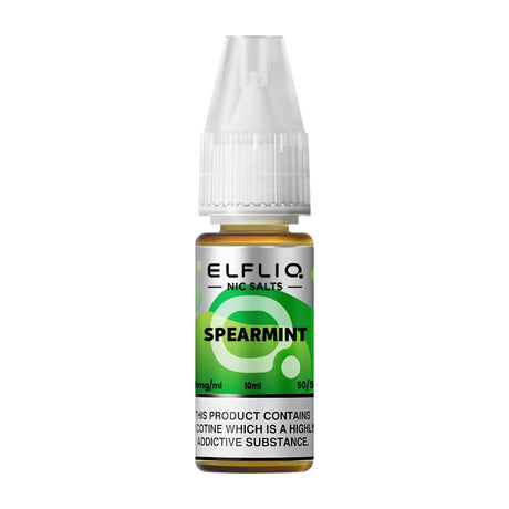 Elfliq Spearmint Nic Salt E-liquid By ELF Bar