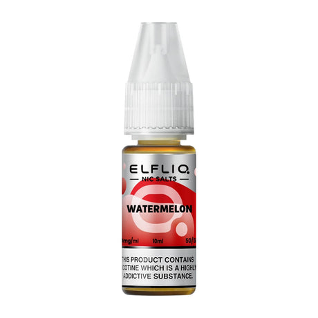 Elfliq Watermelon Nic Salt E-liquid By ELF Bar