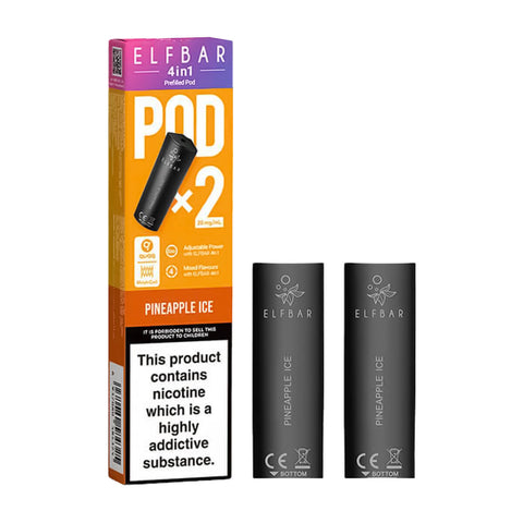 Pineapple Ice ELF Bar 4 In 1 Prefilled Pods