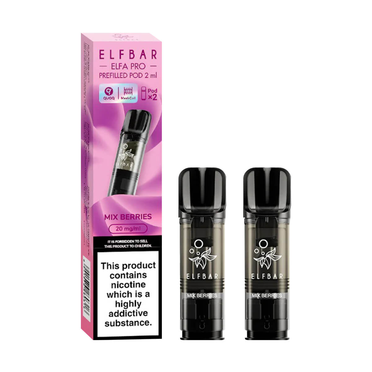 Mix Berries Duo ELF Bar ELFA Pro Prefilled Pods | Vape 360 Uk