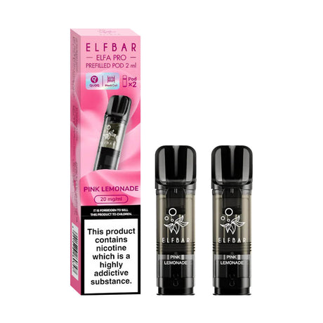 ELF Bar ELFA Pro Prefilled Pods Pink Lemonade Duo