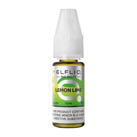 Elfliq Lemon Lime Nic Salt E-liquid By ELF Bar