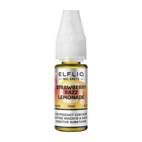 ELFLIQ Strawberry Razz Lemonade Nic Salt E-liquid By ELF Bar